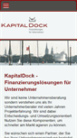 Mobile Screenshot of kapitaldock.de